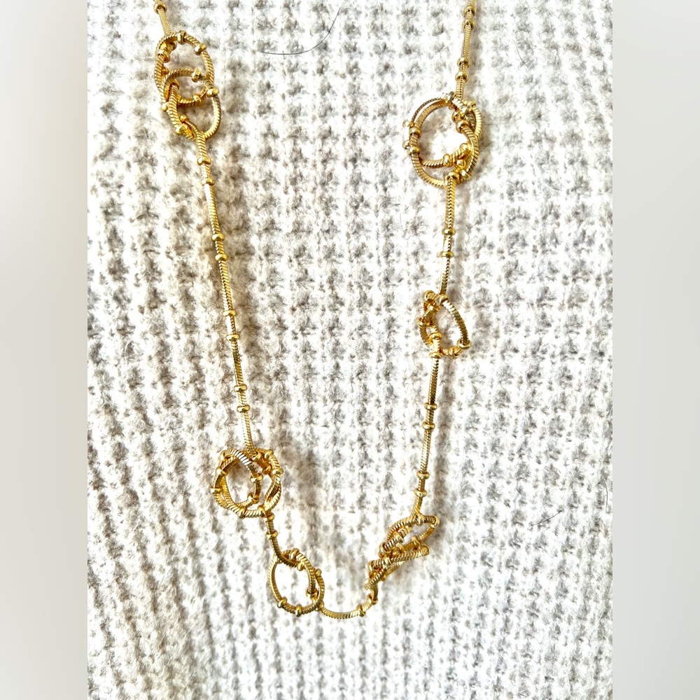 Elegant J. Crew Gold-Tone Necklace